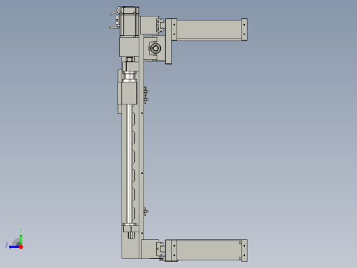 TBJ-XY丝杆滑轨组右视缩略图