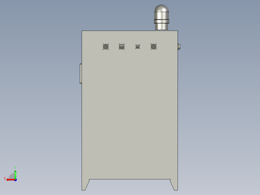 控制柜触摸屏式后视缩略图