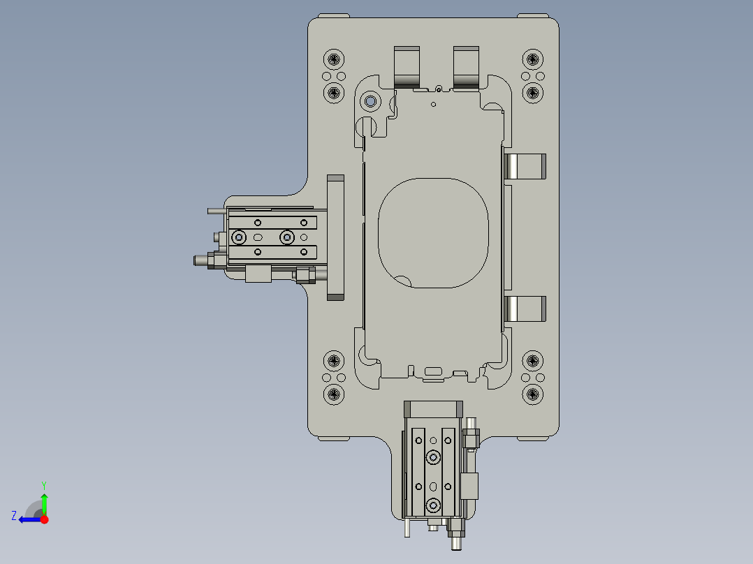 AB-0406-06-08A-ASP二次定位组件右视图