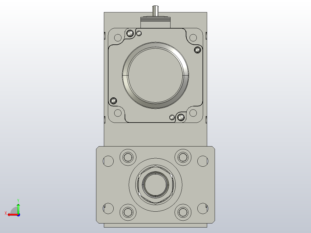 伺服电缸SOE50-L10-C-S850-P-FA-A-P75-D3后视图