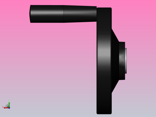 背面波纹手轮B装配[WCBH220B]