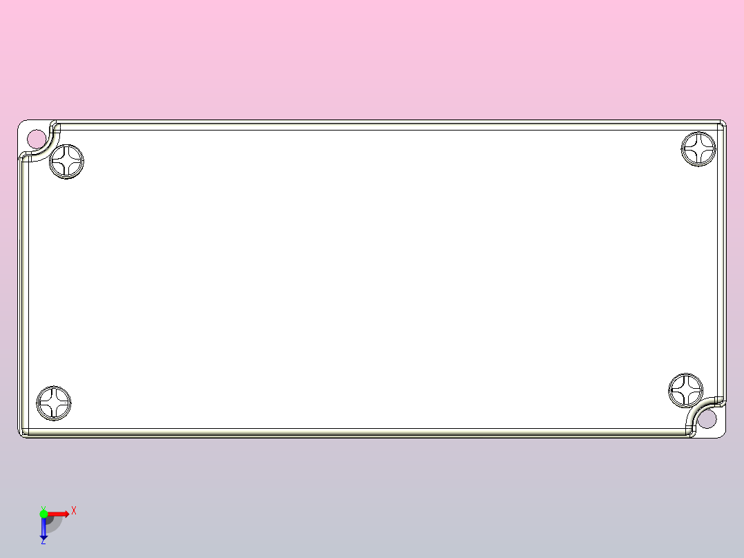 接线盒ZKN08-20P俯视图