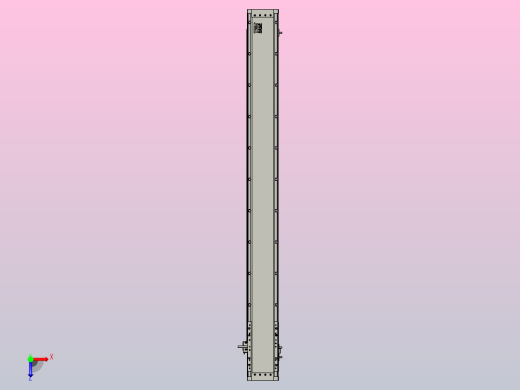 直驱直线电机轴TPA-LNP3-120-35C3-1-L1140-3-C-10-N3俯视缩略图