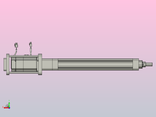 轻载电动缸TPA-ESR50-1610C-L300-M-FB-W-P75-C3后视缩略图