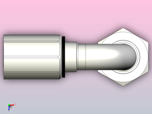 标准液压接头1CF46-15-8俯视缩略图