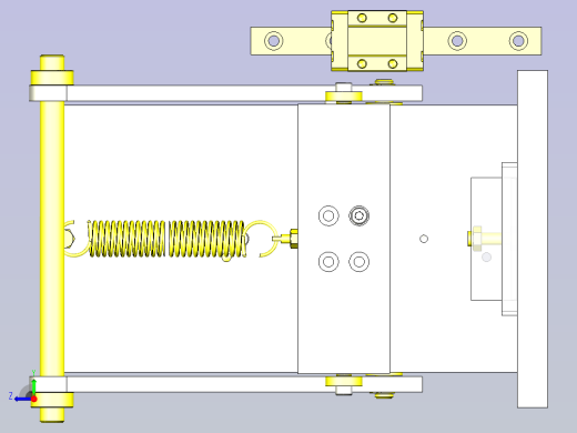 一款树脂外壳压入夹具3D图纸右视缩略图