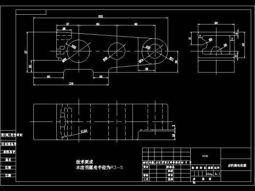 ca6140机床后托架（831001）工艺及钻顶面四孔夹具设计【含三维solidworks】缩略图