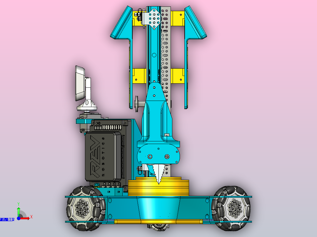 FTC 2023比赛机器人车前视图