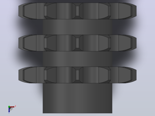 直孔链轮06B型_11-06B-3俯视缩略图