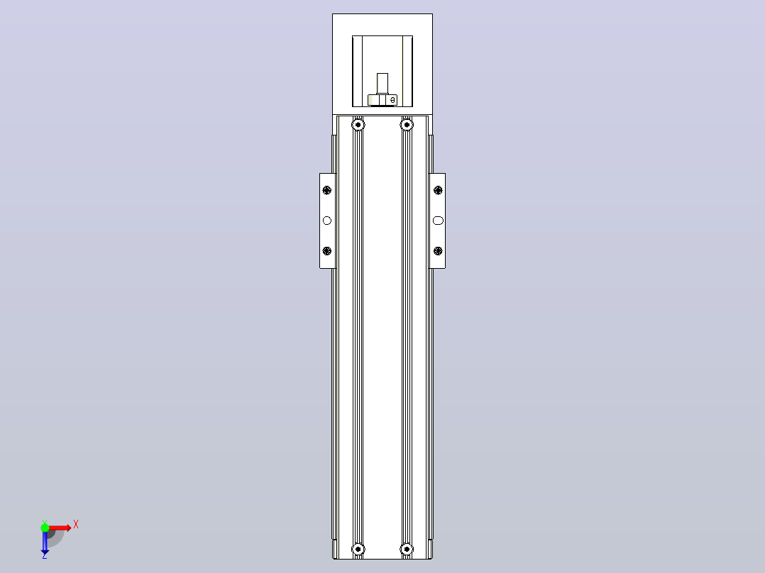 钢基模组TPA-KNR-5002C-200A1-M-F0俯视图