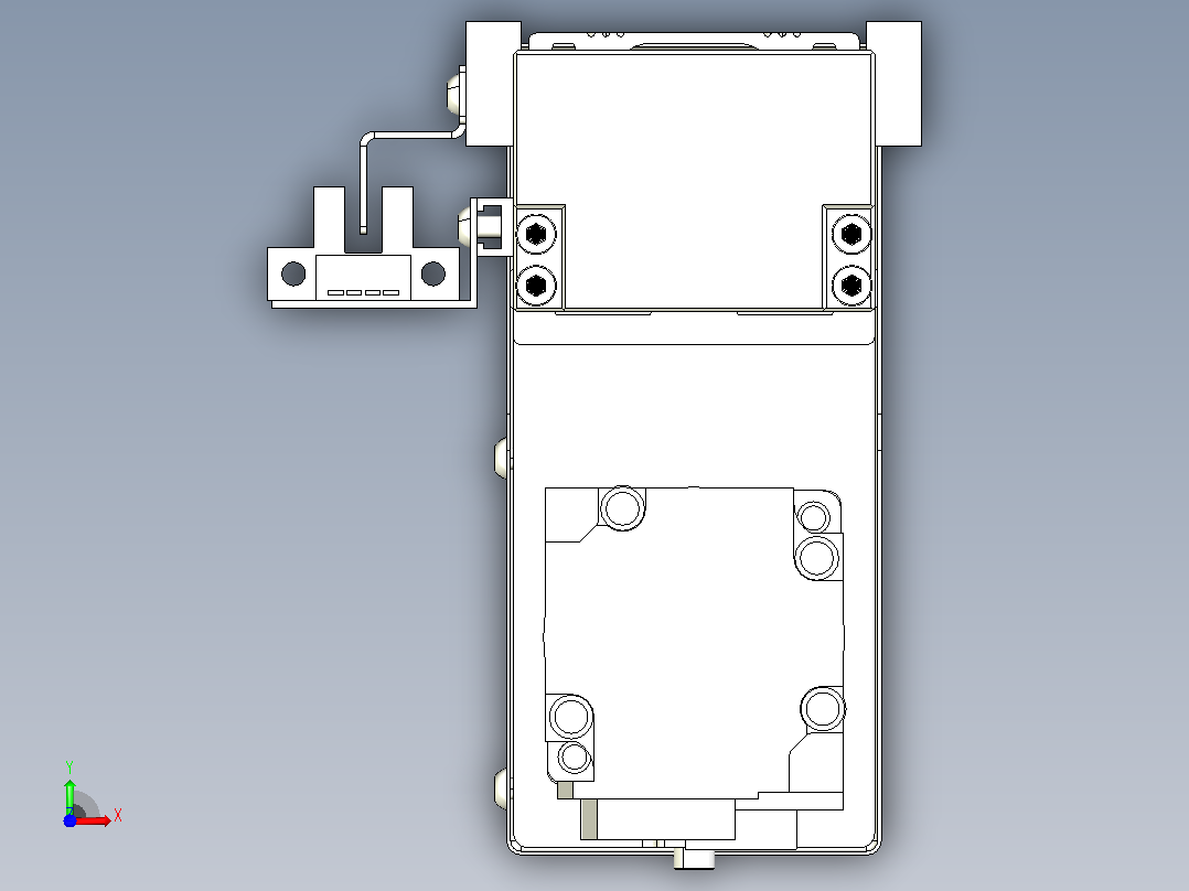 钢基模组TPA-KNR-5002C-300A1-MP-H1S1前视图