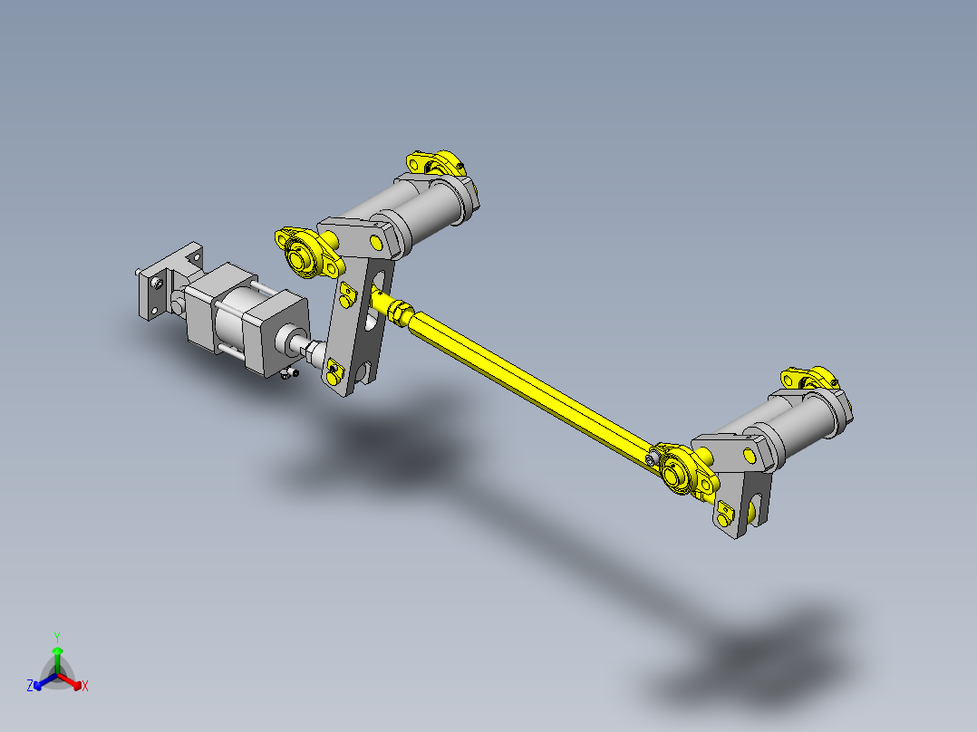 齿轮间传递搬运