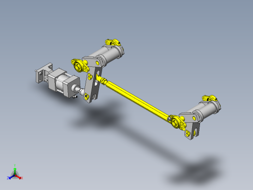 齿轮间传递搬运