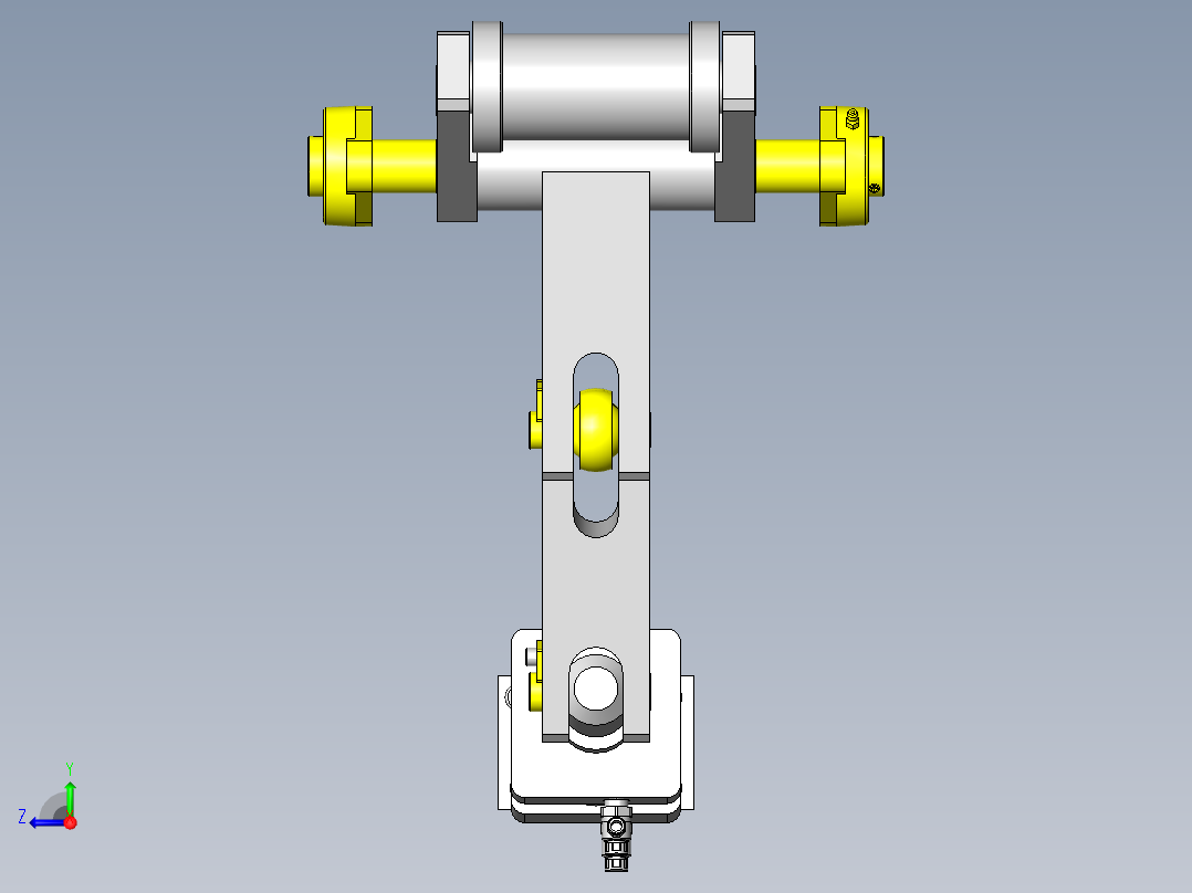 齿轮间传递搬运右视图