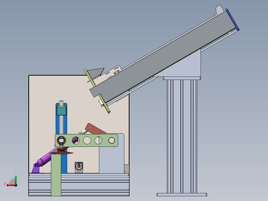 翻转40度连杆sw18可编辑