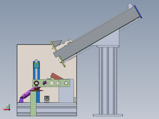 翻转40度连杆sw18可编辑