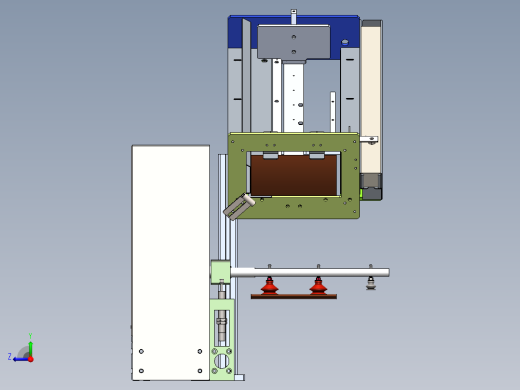 翻转40度连杆sw18可编辑右视缩略图