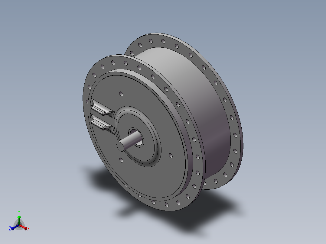 少齿差行星减速器设计模型