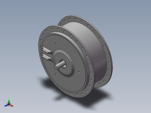 少齿差行星减速器设计模型