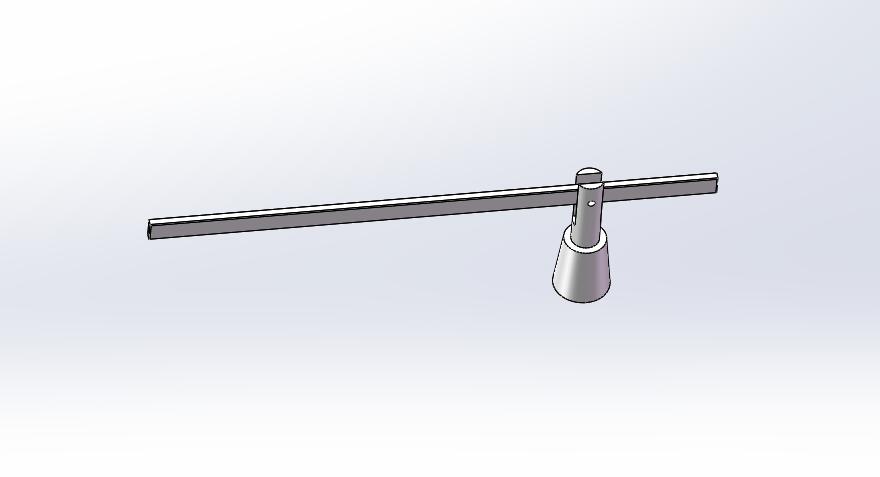 Q040-一种采用重物平衡的电动栏杆的设计【三维SolidWorks】