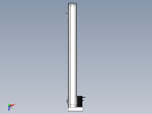 Toyo东佑达直线模组-ETH12-1050-BL-200W+煞車俯视缩略图
