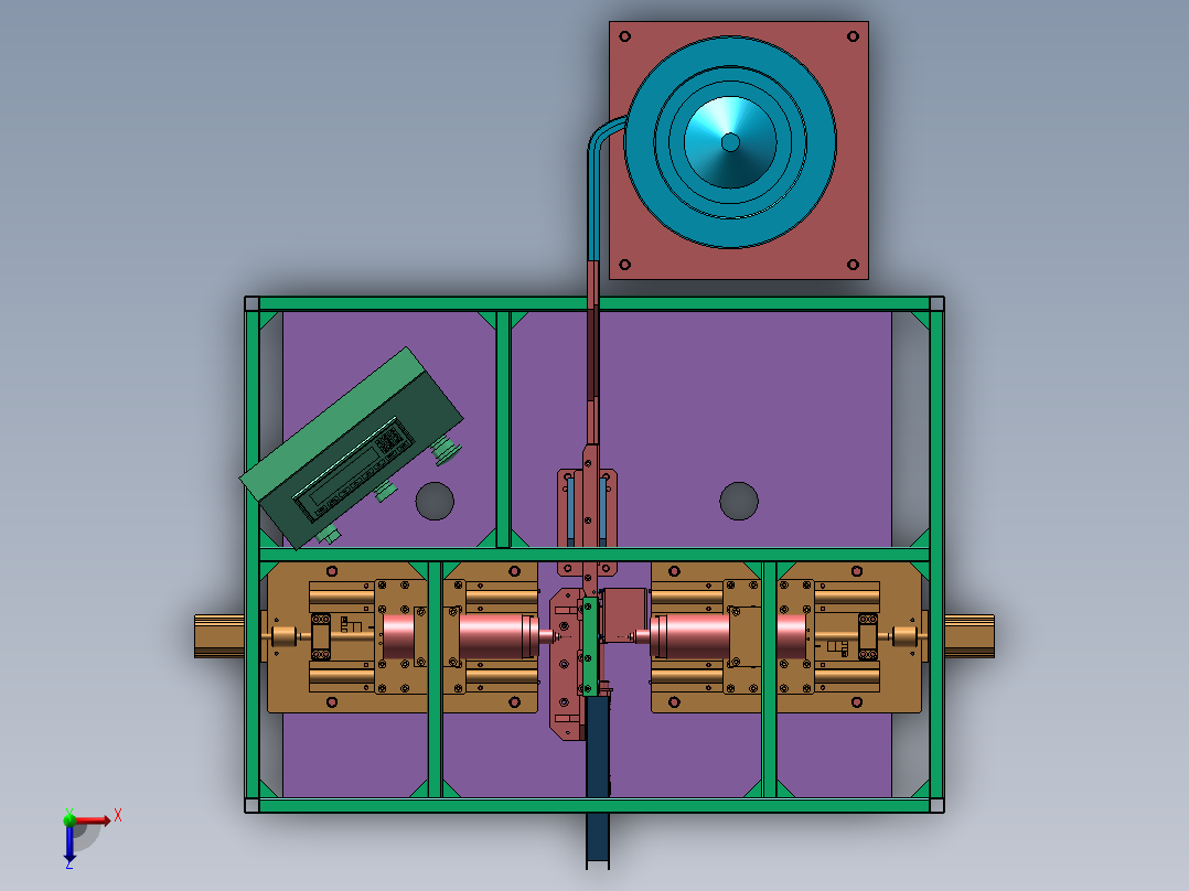 134耳机高速打孔机(1)俯视图