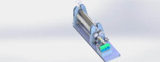 一种三辊子式卷板机的设计（含三维SW模型+CAD图纸+说明书）缩略图