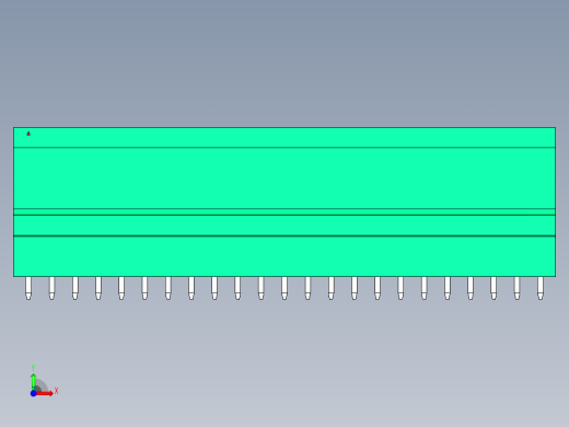 DEGSON 15EDG 系列 3.5mm 插拔式接线端子 FullPack-15EDGVT-3.5-46P-14-00AH前视缩略图