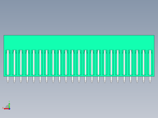 DEGSON 15EDG 系列 3.5mm 插拔式接线端子 FullPack-15EDGVT-3.5-46P-14-00AH后视缩略图