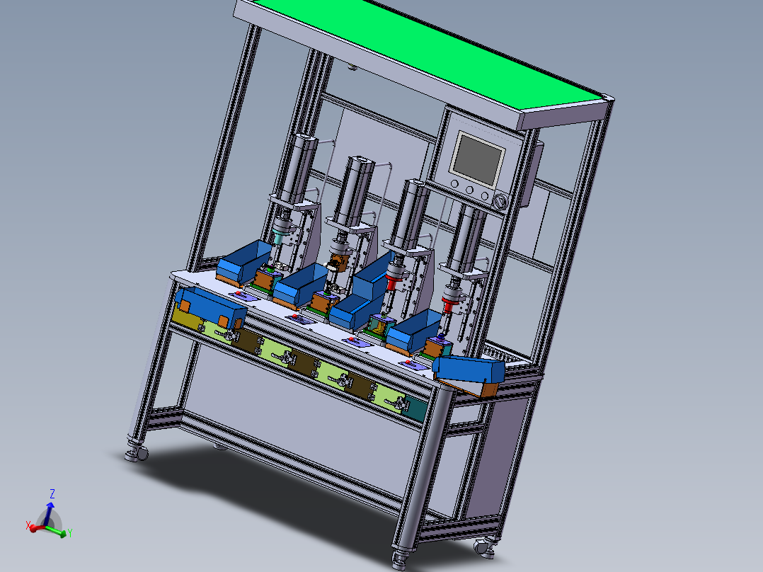 产品气动压装机