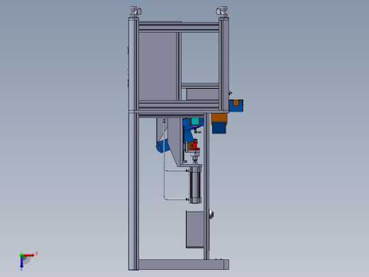 产品气动压装机俯视缩略图