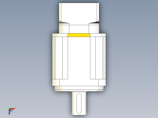 直齿PLX120-L3 14-73-98.43-M6.stp俯视缩略图