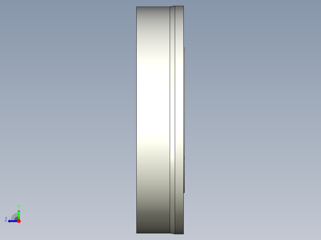 KOSMEKVSB250-D多系列多零件图纸模型多系列多零件图纸模型右视图