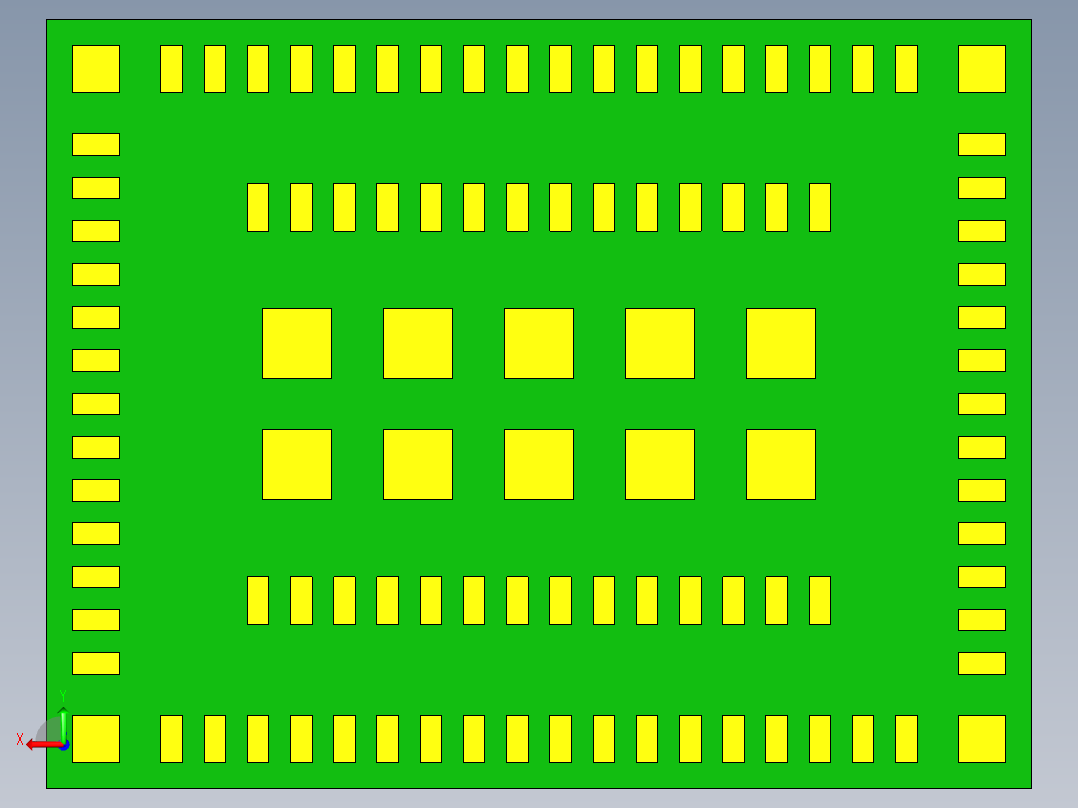 W-LAN+蓝牙组合模块 LBEE5XV1XA后视图