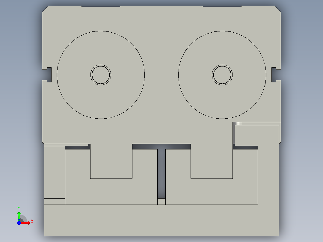 普通气爪ph22-40前视图