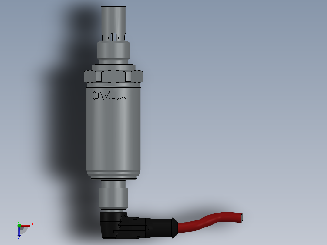 用于液压流体连续评估的含水量检测器俯视图
