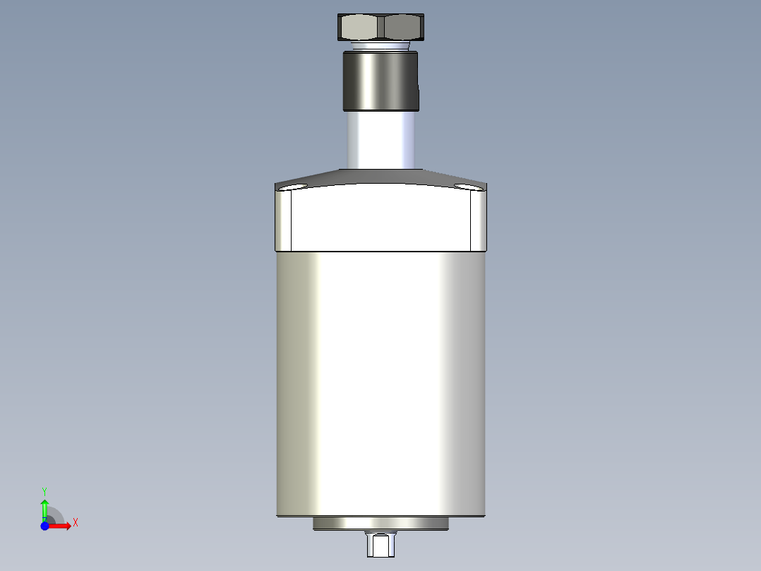 KOSMEKWHE4000-2ALD多系列多零件图纸模型前视图