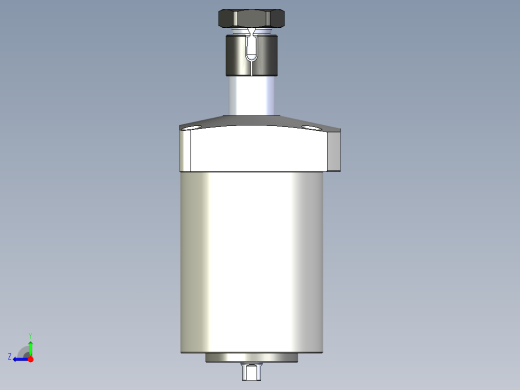 KOSMEKWHE4000-2ALD多系列多零件图纸模型右视缩略图