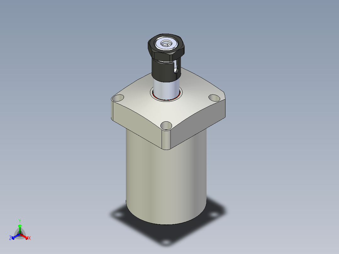 KOSMEKWHE4000-2ALD多系列多零件图纸模型正等轴测图