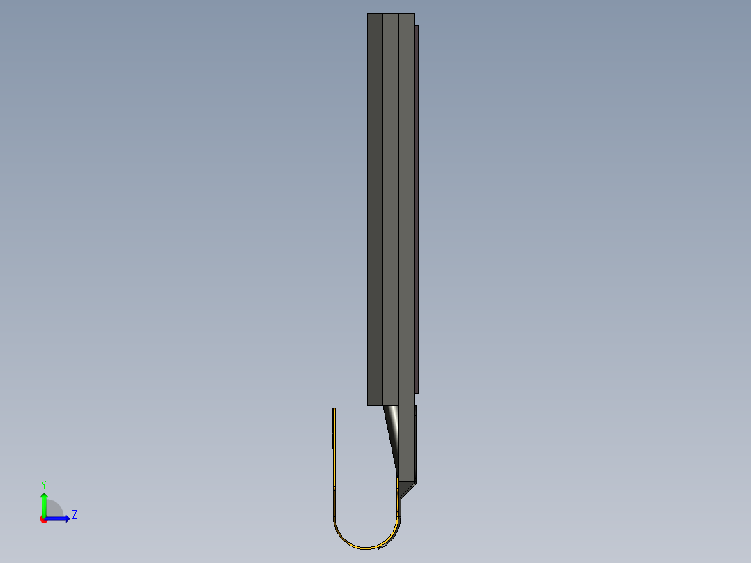 光电元件封装-UG-2864KSWLG01左视图