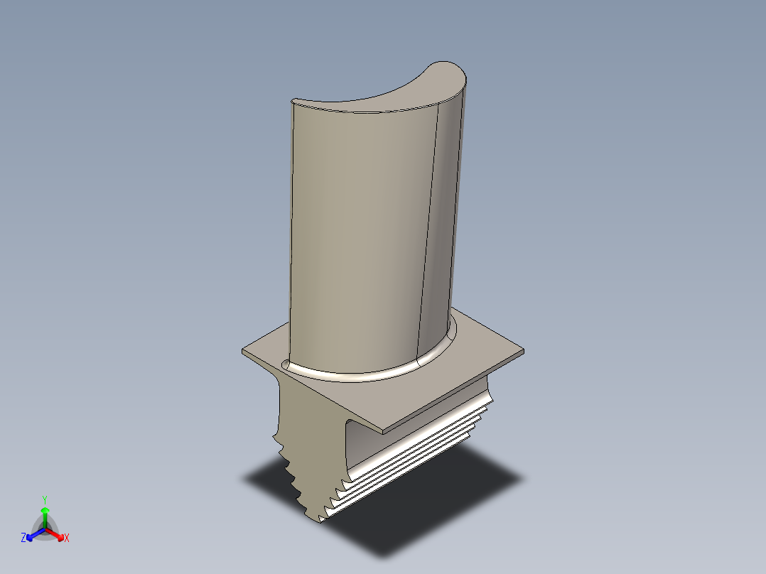 涡轮 叶片 涡扇 (42)