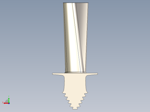 涡轮 叶片 涡扇 (42)后视缩略图