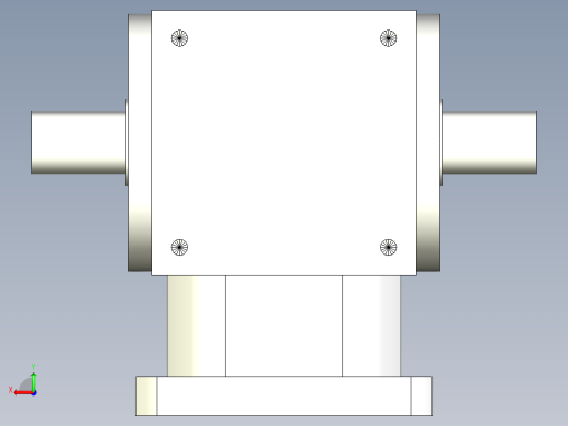 换向器PW170双轴-1 38-180-215-M12-FB.stp后视缩略图