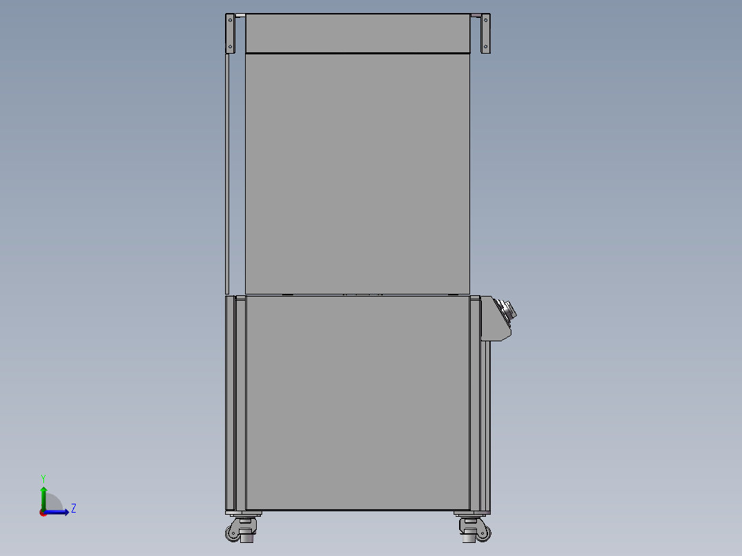 公牛插座全自动组装机3D模型左视图