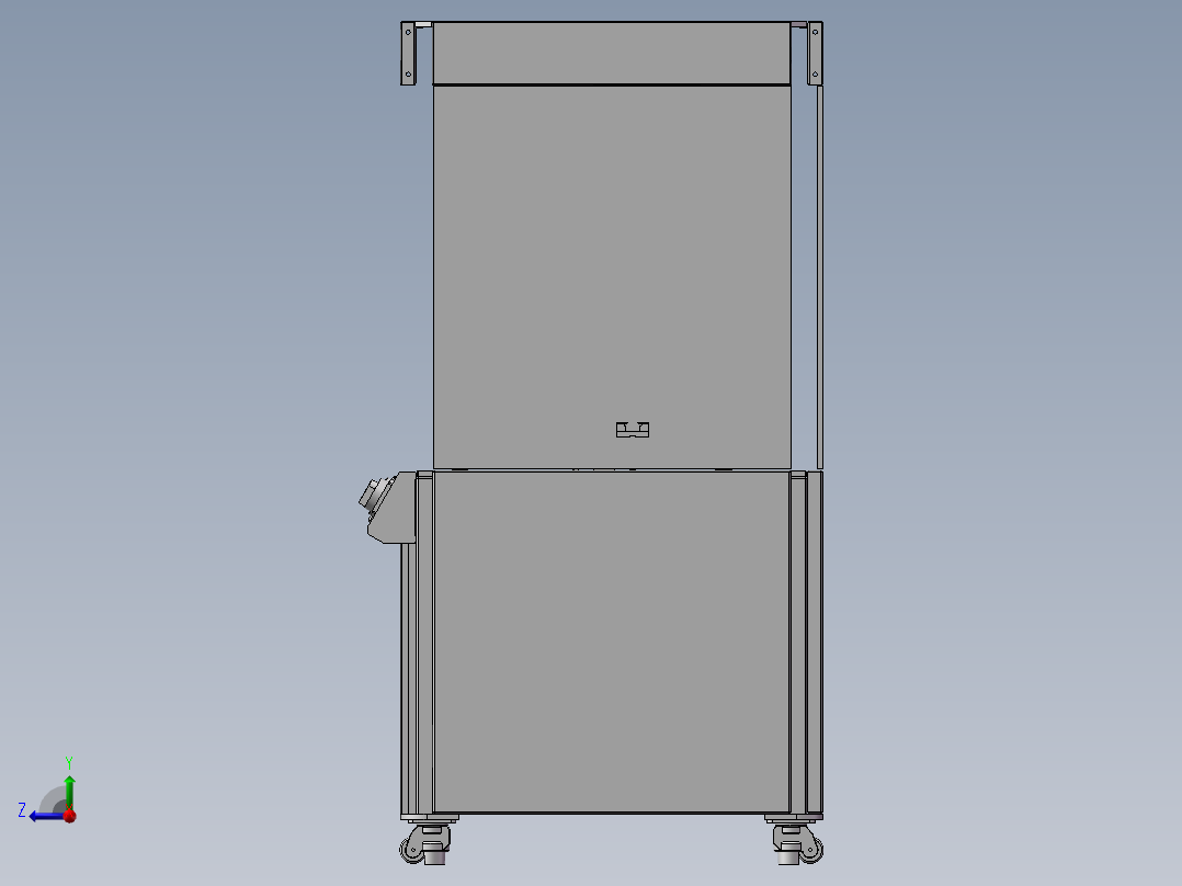 公牛插座全自动组装机3D模型右视图