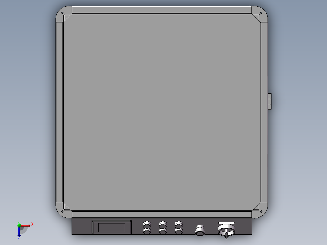 公牛插座全自动组装机3D模型俯视图