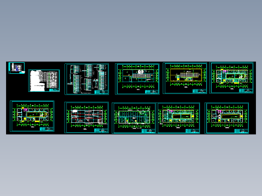 某办公楼电气照明设计图