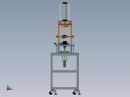 滤清器盒组装机sw18可编辑前视缩略图