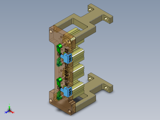 旭创0687-小件CNC工装夹具三维模型CNC1机加版铣内腔-210122