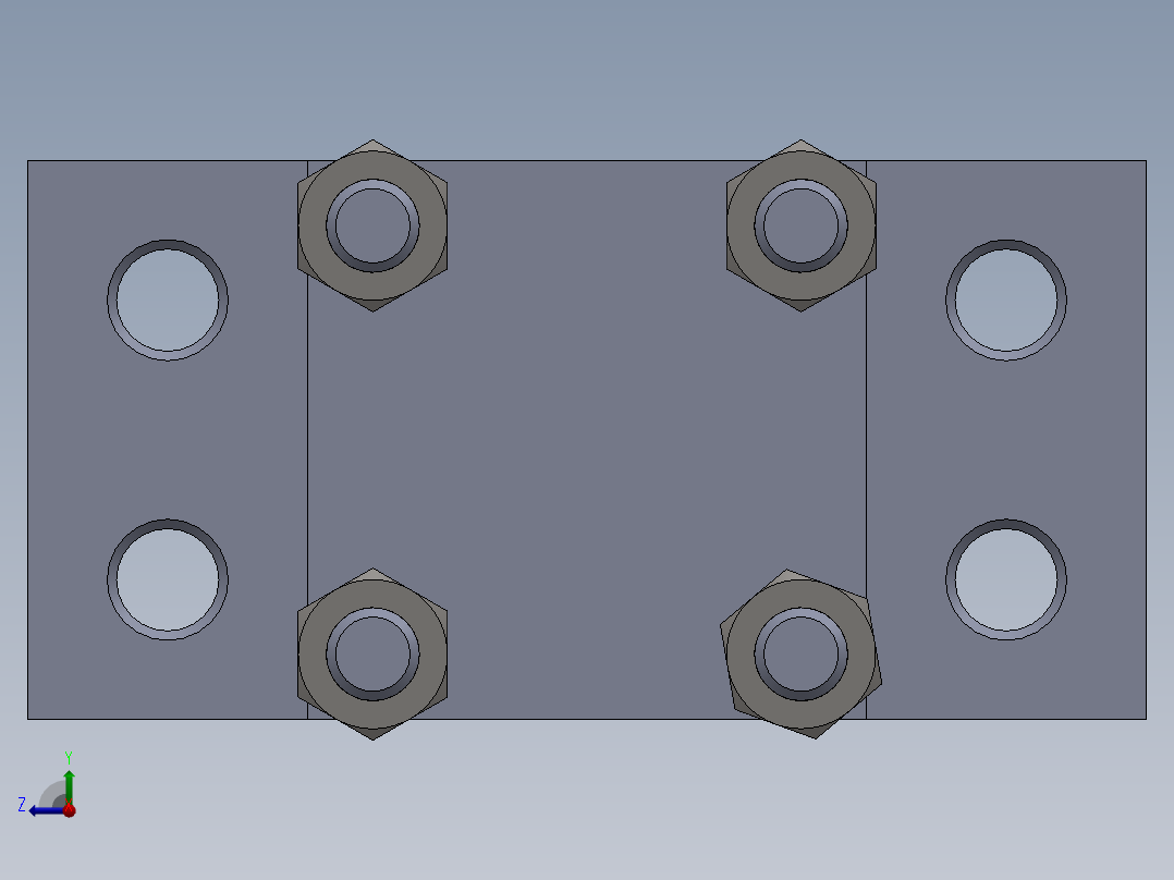 拉杆液压缸-40x25x150-mm-1.snapshot.1右视图